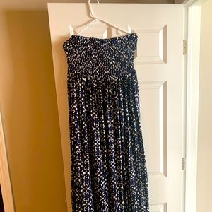 Tory Burch Strapless Maxi Dress